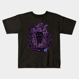 Medusa the Protector (Domestic Violence/Sexual Violence awareness) Kids T-Shirt